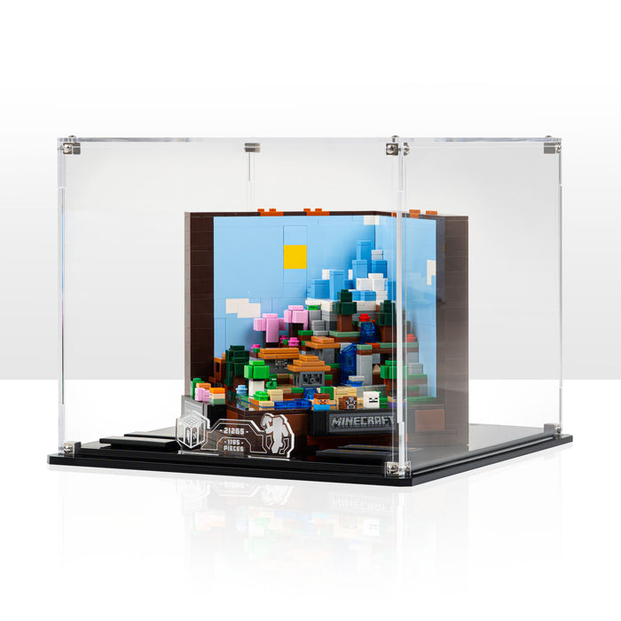 Display Case for LEGO® Minecraft™: Crafting Table (21265) — Wicked