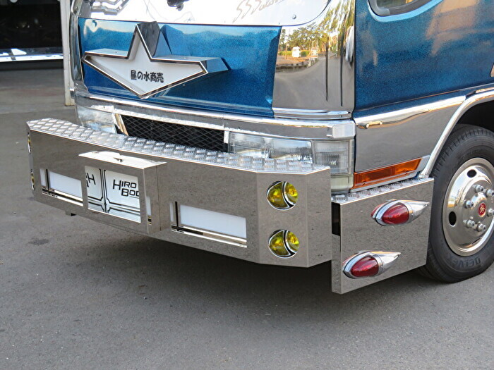 舟型バンパー制作 vol.2【三菱キャンター】 - ヒロボディ－ | HiroBody