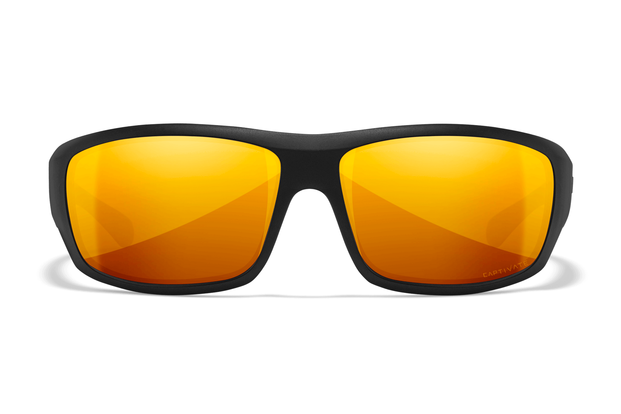 WX Omega Sunglasses - CAPTIVATE™ Polarized Bronze Mirror Lenses
