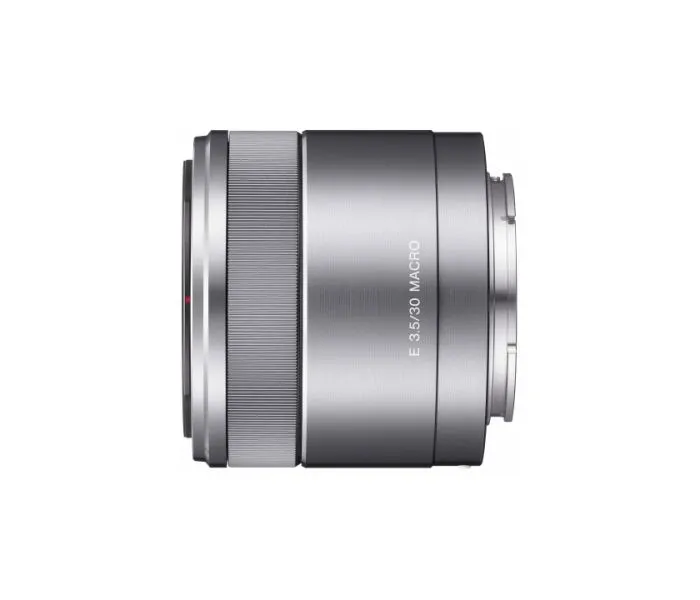 Sony E 30mm F3.5 Macro Lens - Silver