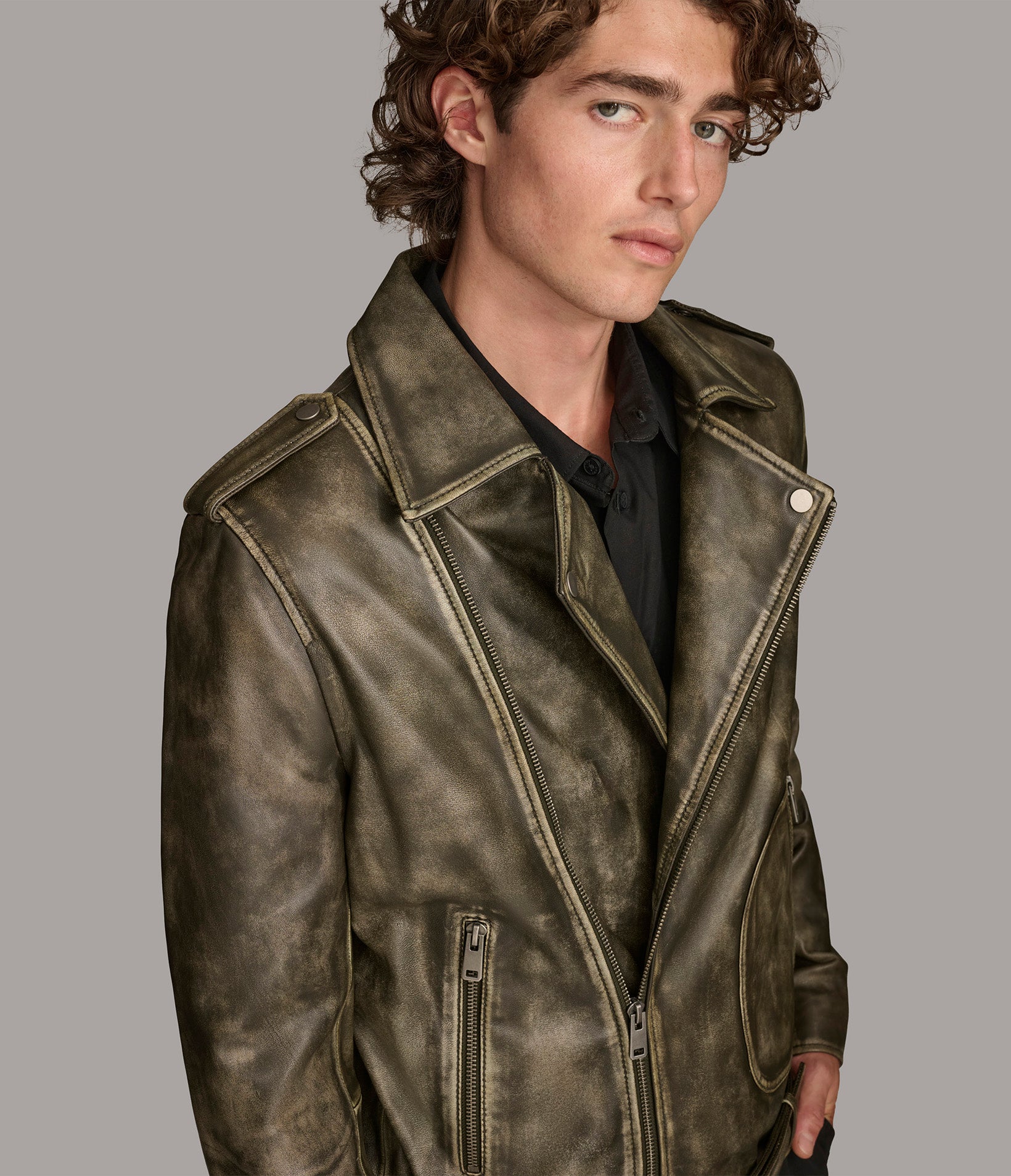 Oscar Leather Moto Jacket | Wilsons Leather