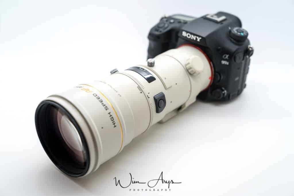 Minolta AF 300mm F4 HS APO G A-mount on Sony A99ii review