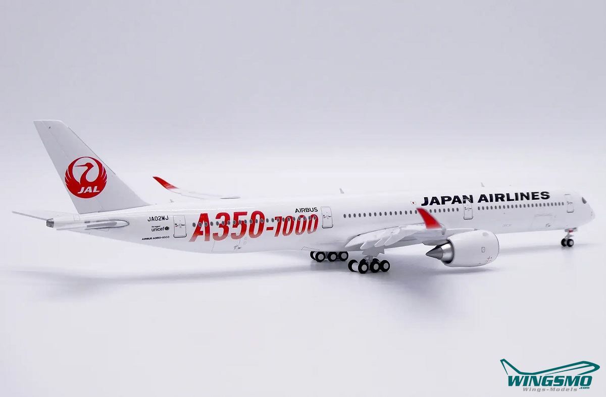 JC Wings JAL Japan Airbus A350-1000 JA02WJ Flaps Down Version