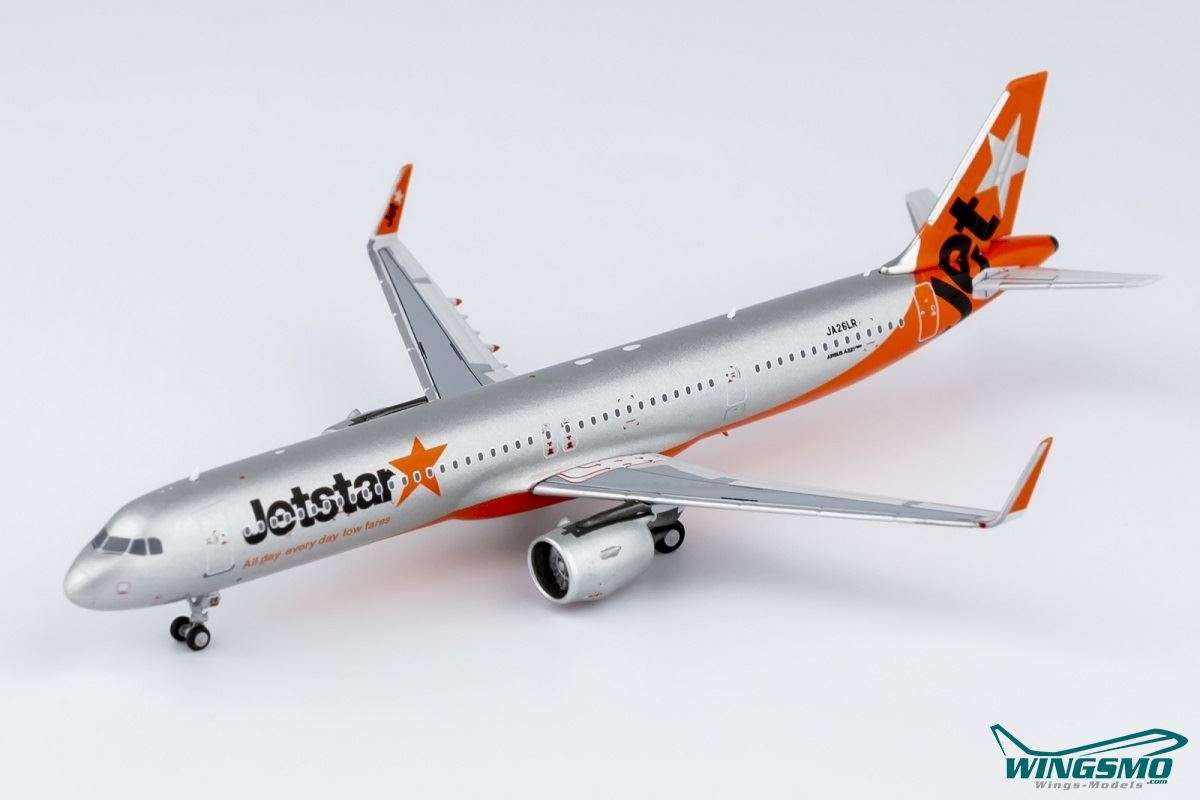 NG Models Jetstar Airways Airbus A321neo JA26LR 13052 | WINGSMO