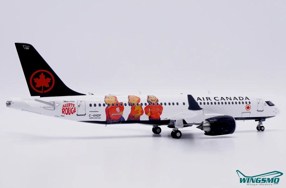 JC Wings Air Canada Airbus A220-300 Special Livery C-GVDP SA2011