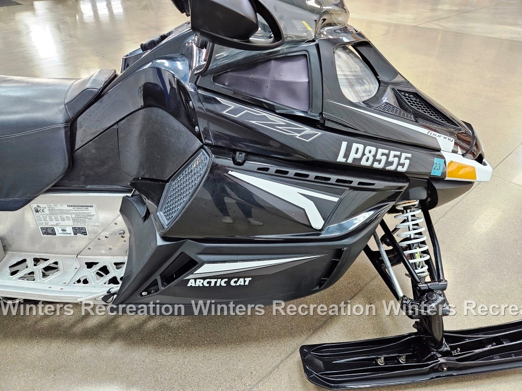 2013 Arctic Cat TZ1 Snowmobile, Black - Winters Recreation