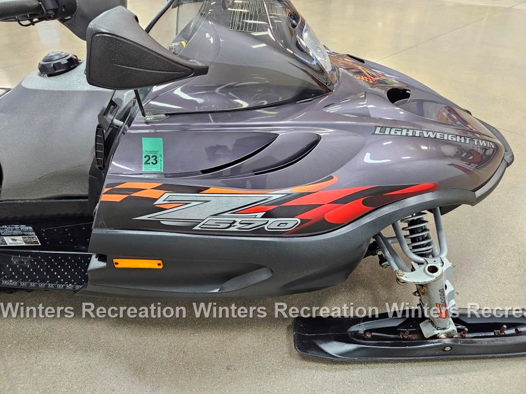 2002 Arctic Cat Z570 Snowmobile, Grey - Winters Recreation