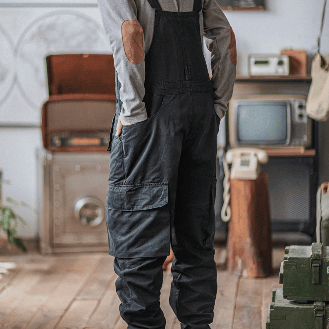 Sloppy Overalls Big Pockets Workwear with Zipper Fly – Wild Soul Co.