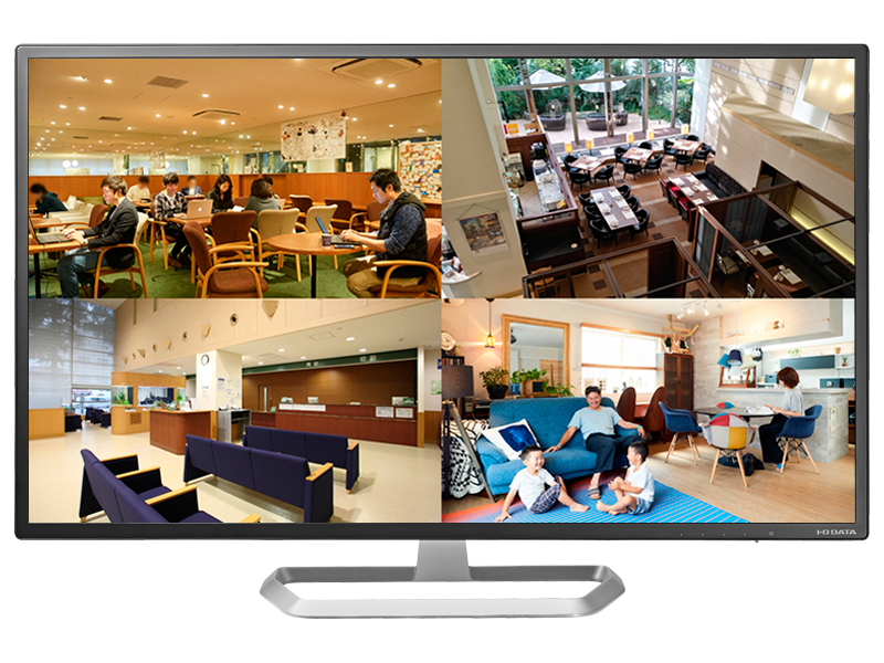 IO-DATA社製 スピーカー内蔵 31.5インチワイド液晶モニター【防犯