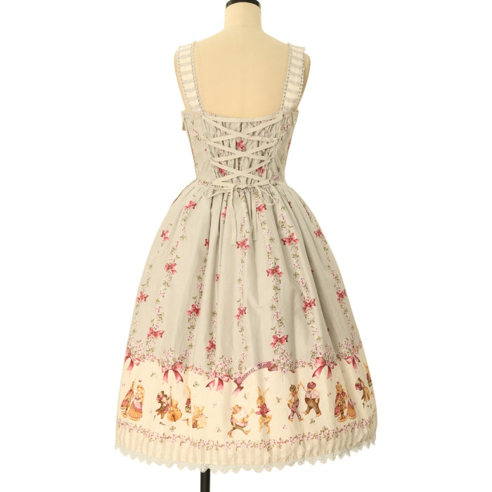 USED】【Mサイズ】ウィンナーワルツスカラップジャンパースカート