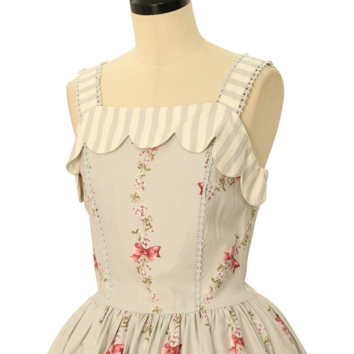 USED】【Mサイズ】ウィンナーワルツスカラップジャンパースカート