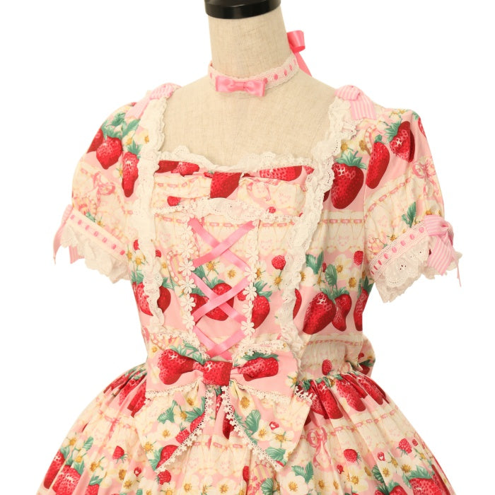 USED】Strawberry Whipワンピース | Angelic Pretty Wunderwelt Online