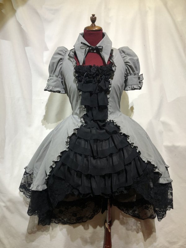 別衿・姫袖付きドレスワンピース | MARBLE | ロリータ ゴスロリ