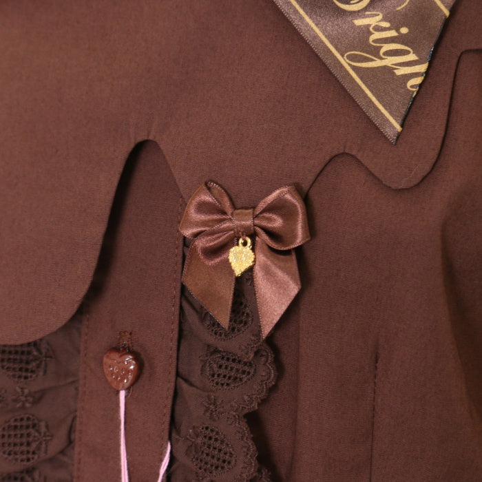 USED】Strawberry Loves Chocolateブラウス | BABY, THE STARS SHINE