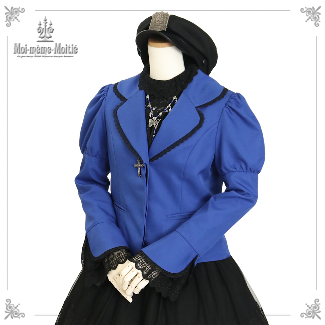 OUTLET】十字架ボタン比翼ジャケット【クーポン対象外】 | Moi-même