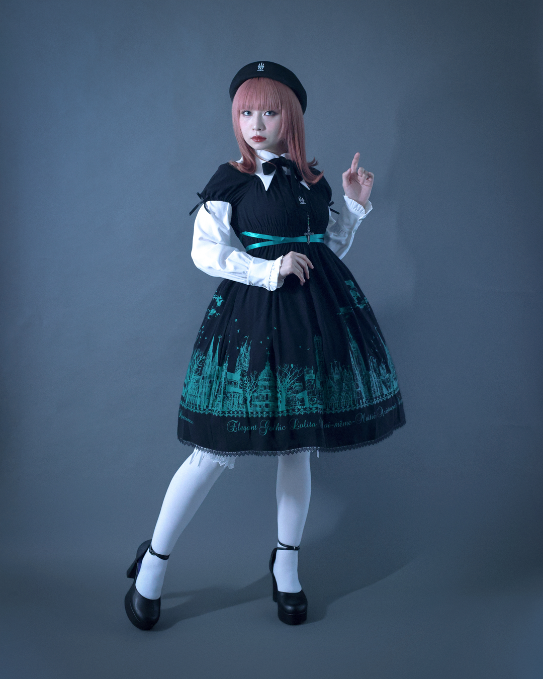 再入荷】サイレントムーンワンピース(ミニ丈) 【クーポン対象外