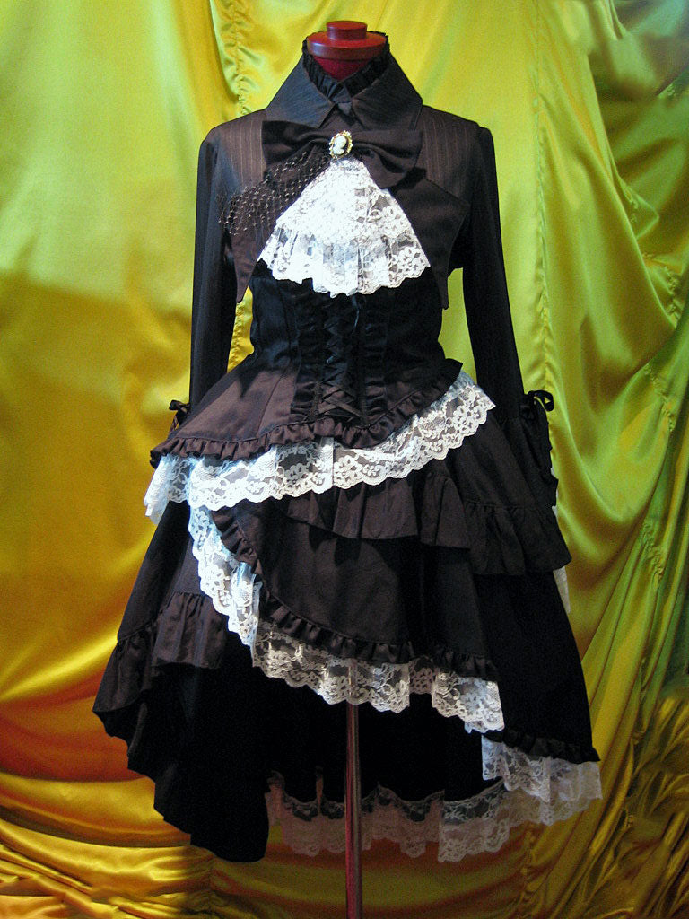 コルセット付き異素材スパイラルロングフリルスカート | MARBLE