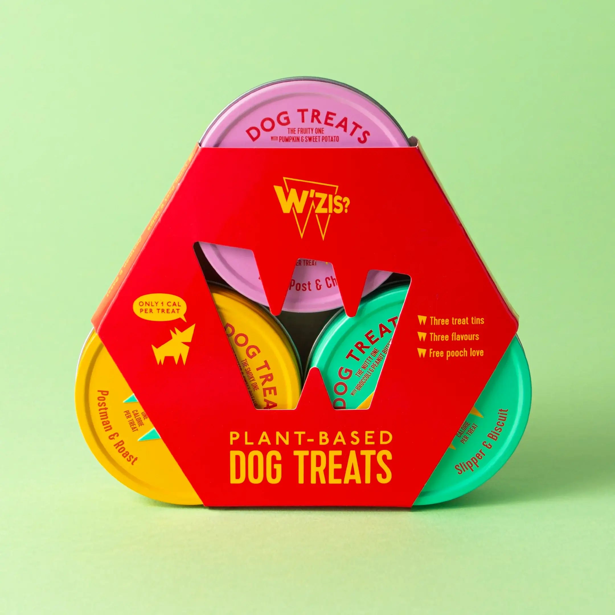 Triple Tin Pack | Low Calorie Dog Treats | W'ZIS?