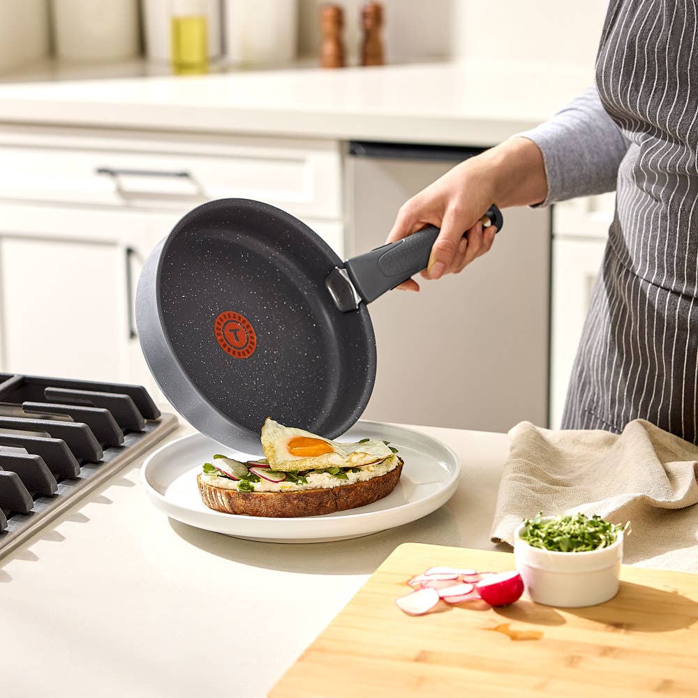 Ingenio Essentials Nonstick 11-Piece Cookware Set - Grey Granite