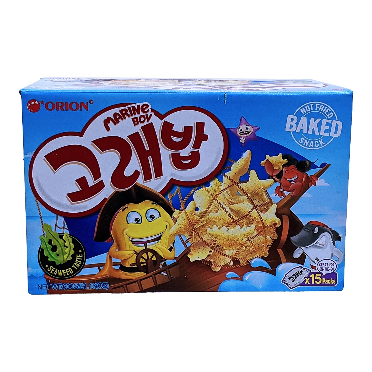 Orion Seaweed Flavoured Cracker (600g) ｜ 大統華超級市場