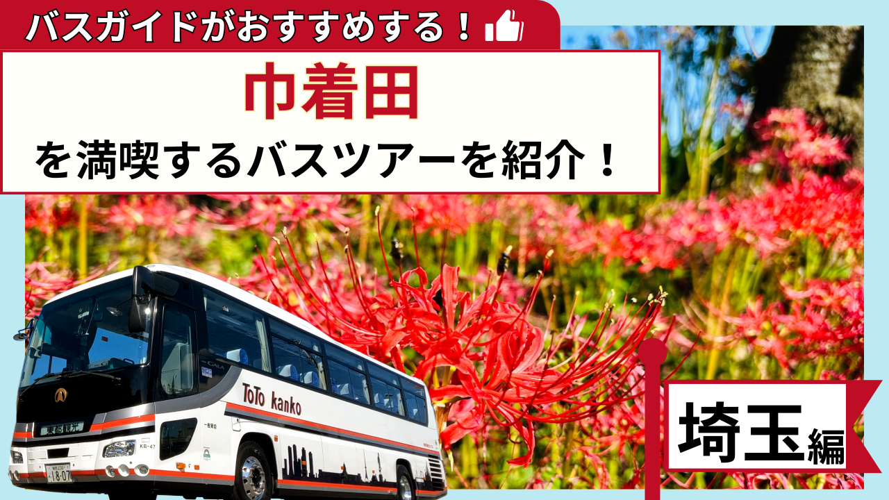 バスガイドがおすすめする！巾着田を満喫するバスツアー【埼玉編