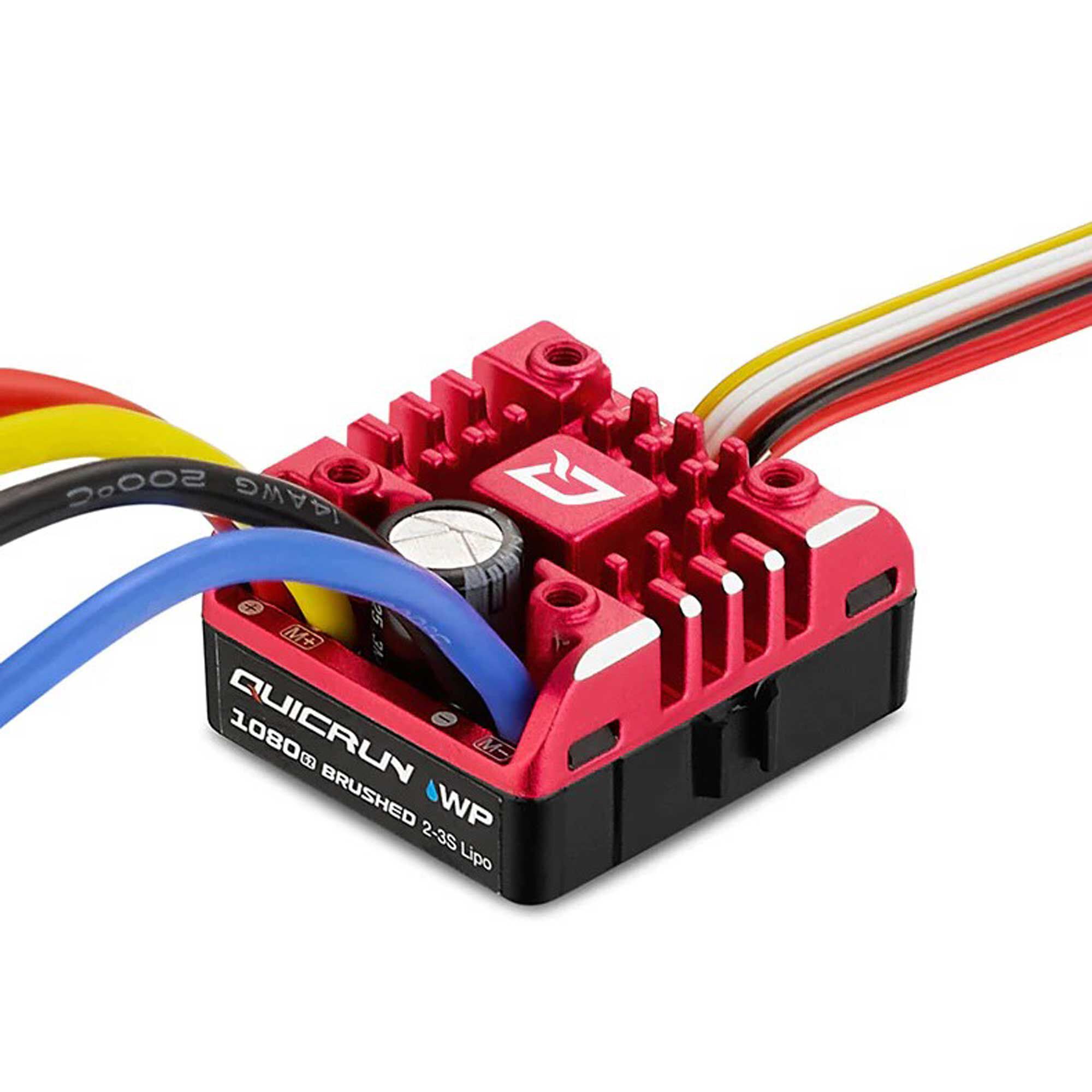 HOBBYWING QuicRun WP 1080 Brushed G2 ESC | Tower Hobbies