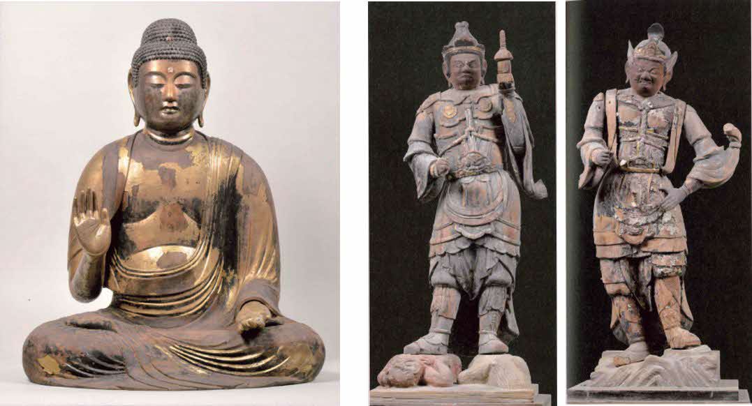 阿蘇釈迦堂の木造釈迦如来坐像・木造二天王立像が国指定重要文化財に