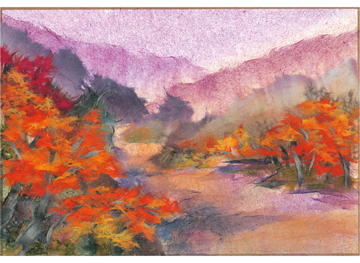 国立新美術館 和紙ちぎり絵550点 本紙持参で入場無料 | 緑区 | タウン