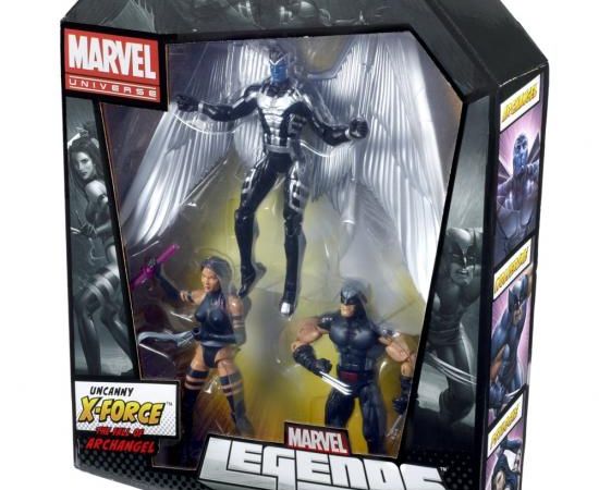 Marvel Legends Uncanny X Force Fall Of Archangel 3 Pack - The