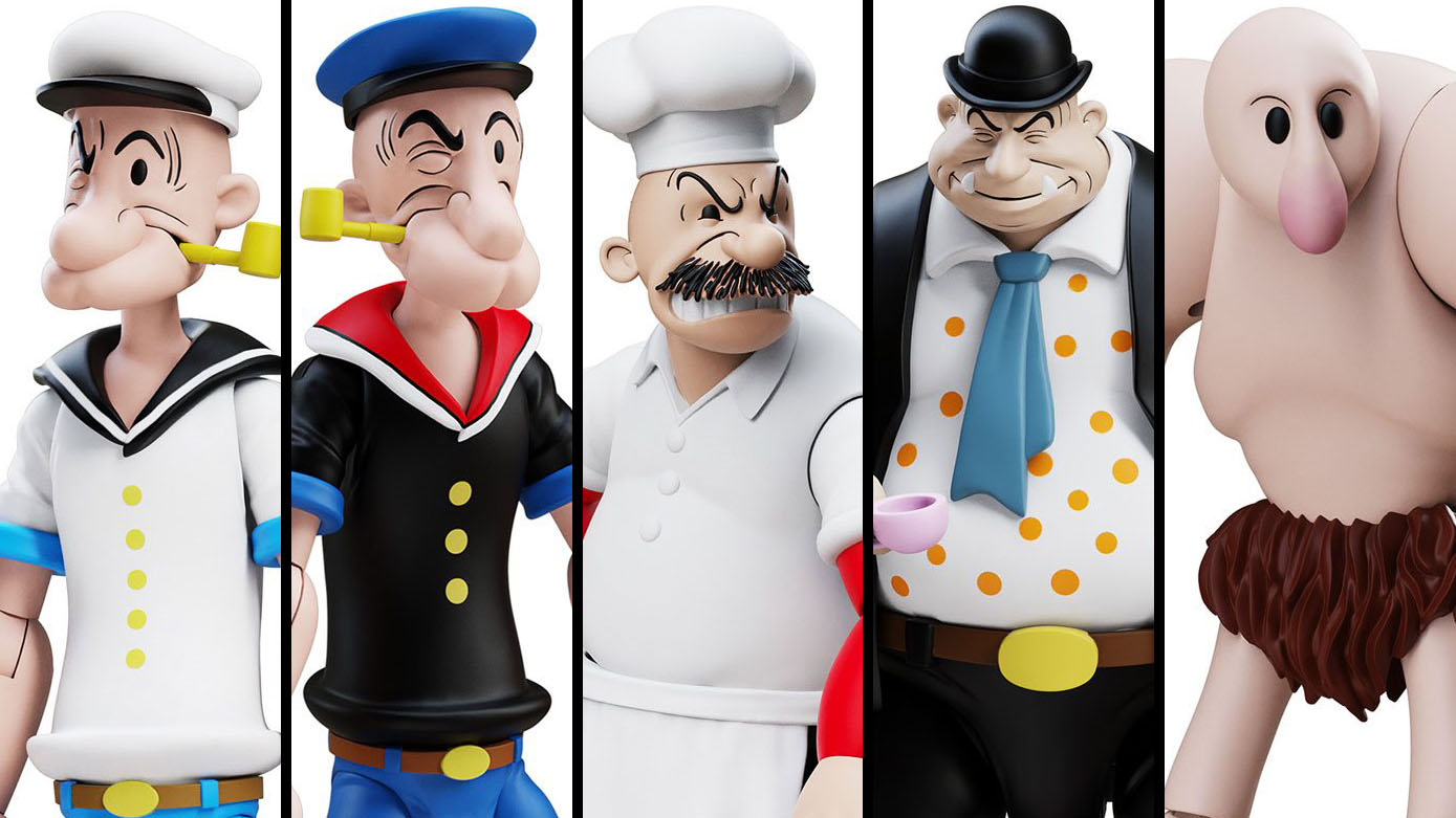 Popeye Classics Wave 3 by Boss Fight Studio - The Toyark - News