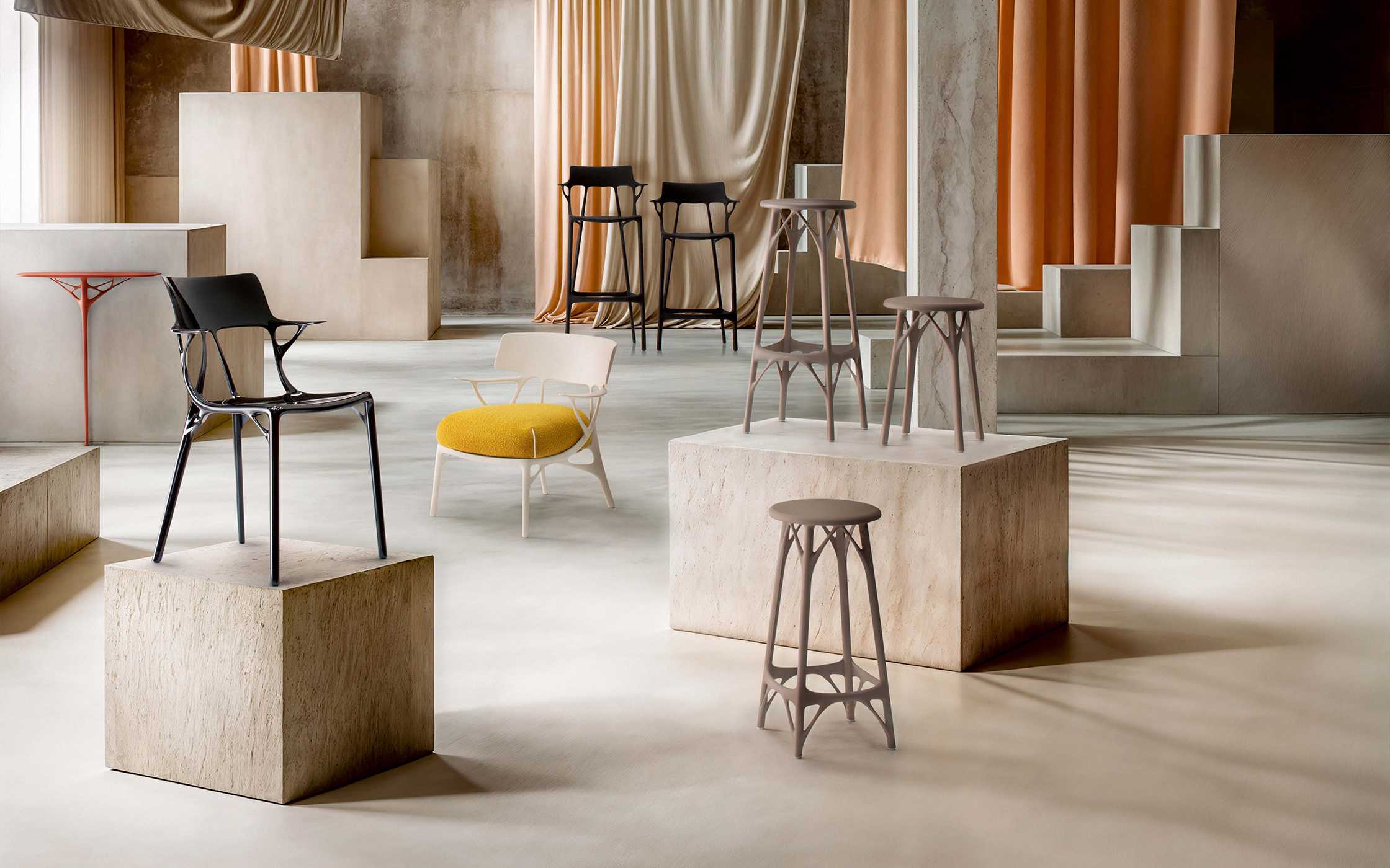 人工知能が導き出したデザイン Kartell「A.I.｜エーアイ」｜INTERIOR