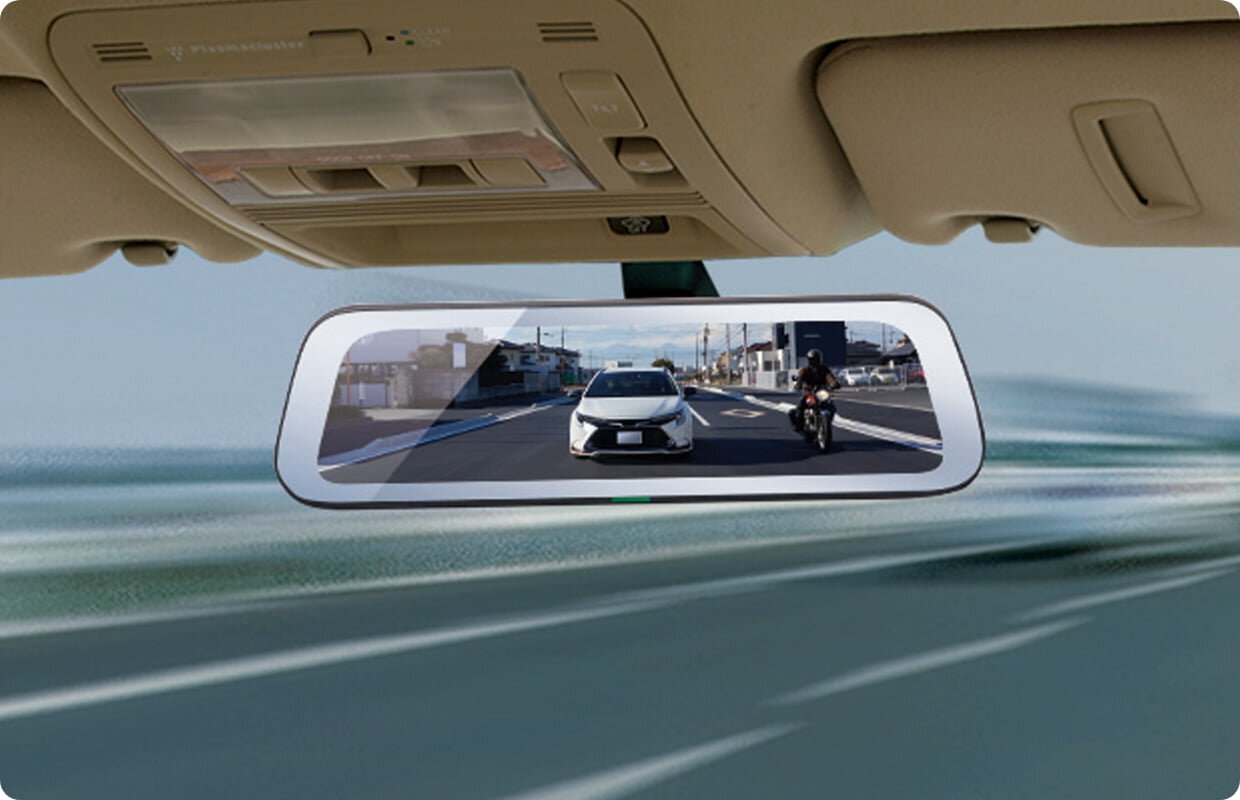 電子インナーミラー型ドライブレコーダー TZ-D203M|TZ商品|トヨタ