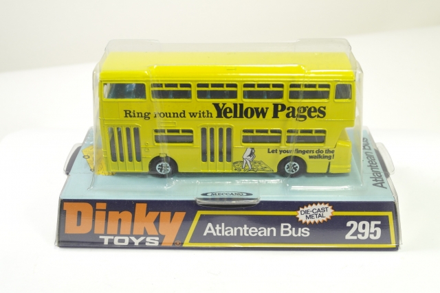 Dinky 295, Atlantean Bus (Yellow Pages) - Free Price Guide & Review