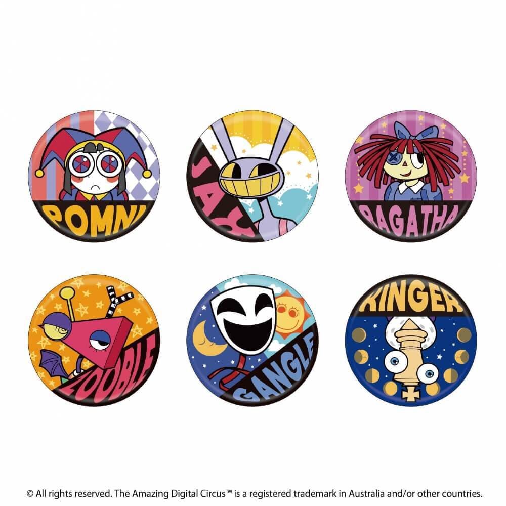 アメイジングデジタルサーカス トレーディング缶バッジ【種類ランダム