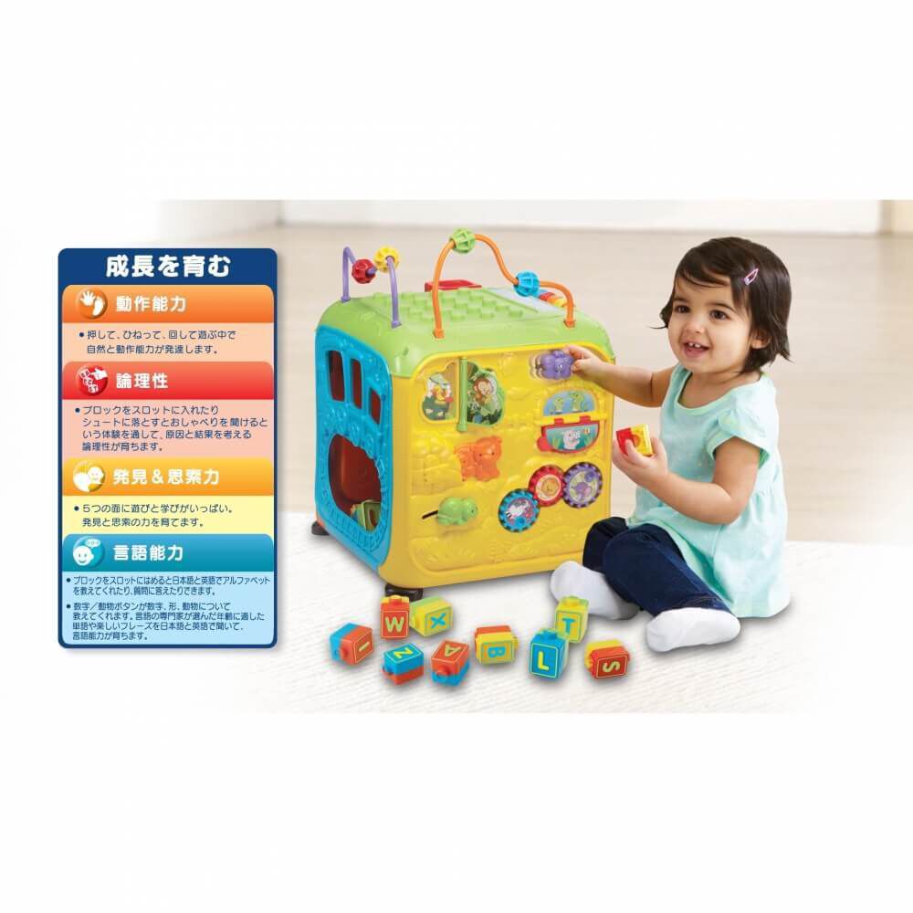 バイリンガル楽しさMAX！究極のABCビッグキューブ トイザらス限定 1歳