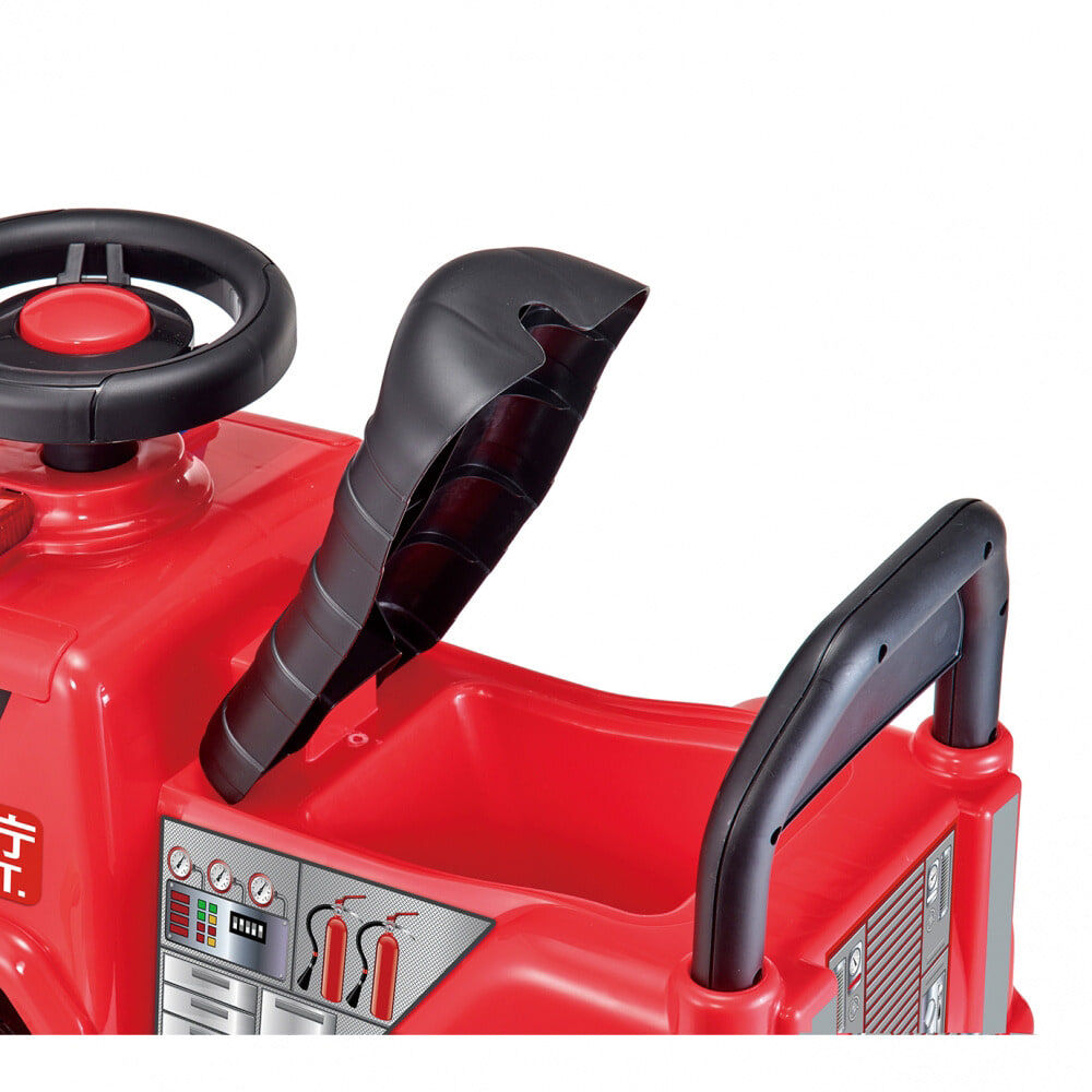 足けり乗用玩具 緊急出動！レスキュー 消防車 クラクション 1歳 2歳