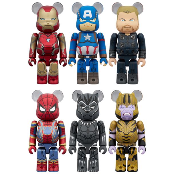 BE＠RBRICK CHASE MARVEL INFINITY SAGA【種類ランダム】 | Toys”R”Us