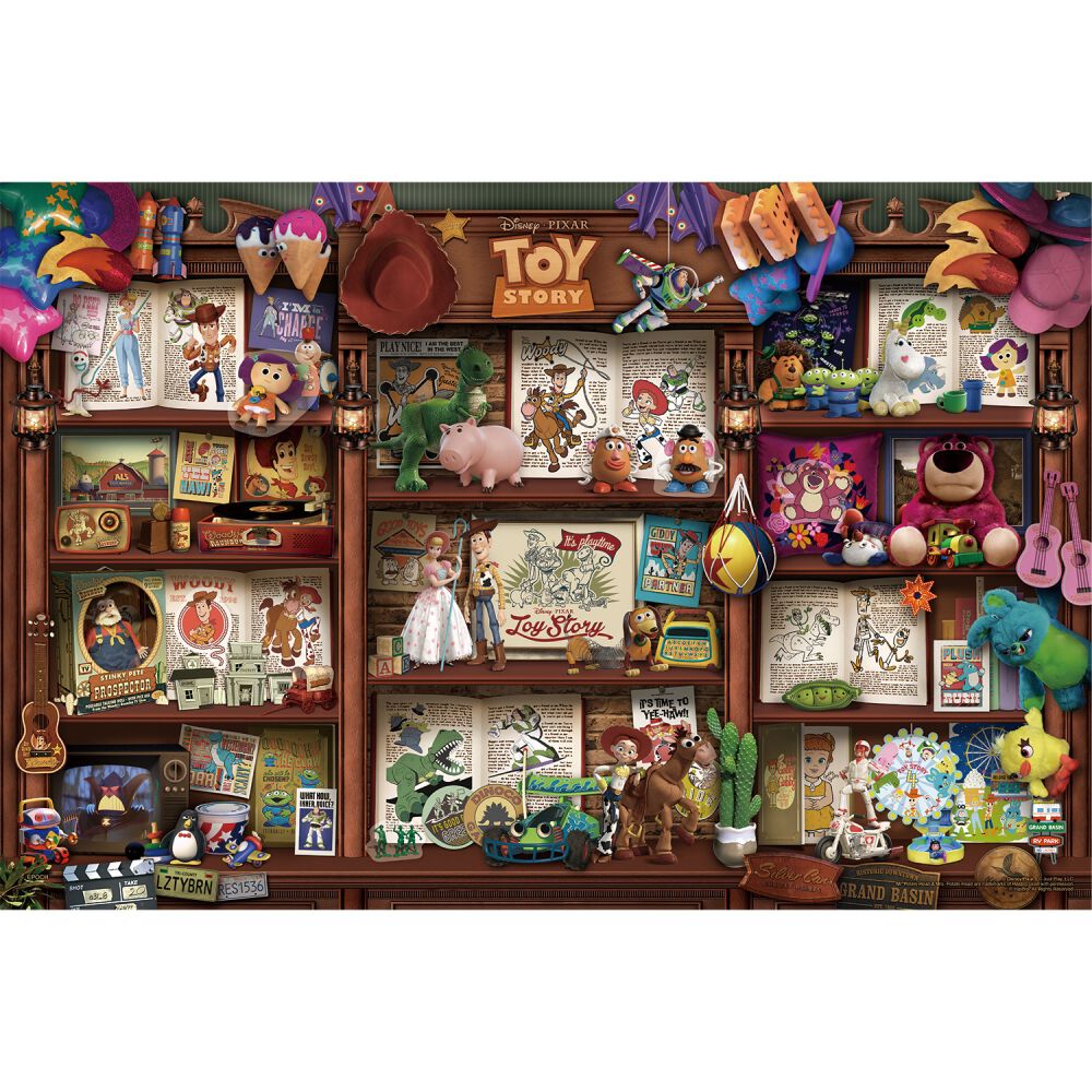 1000ピース ジグソーパズル Bookshelf/Toy Story(ブックシェルフ/トイ