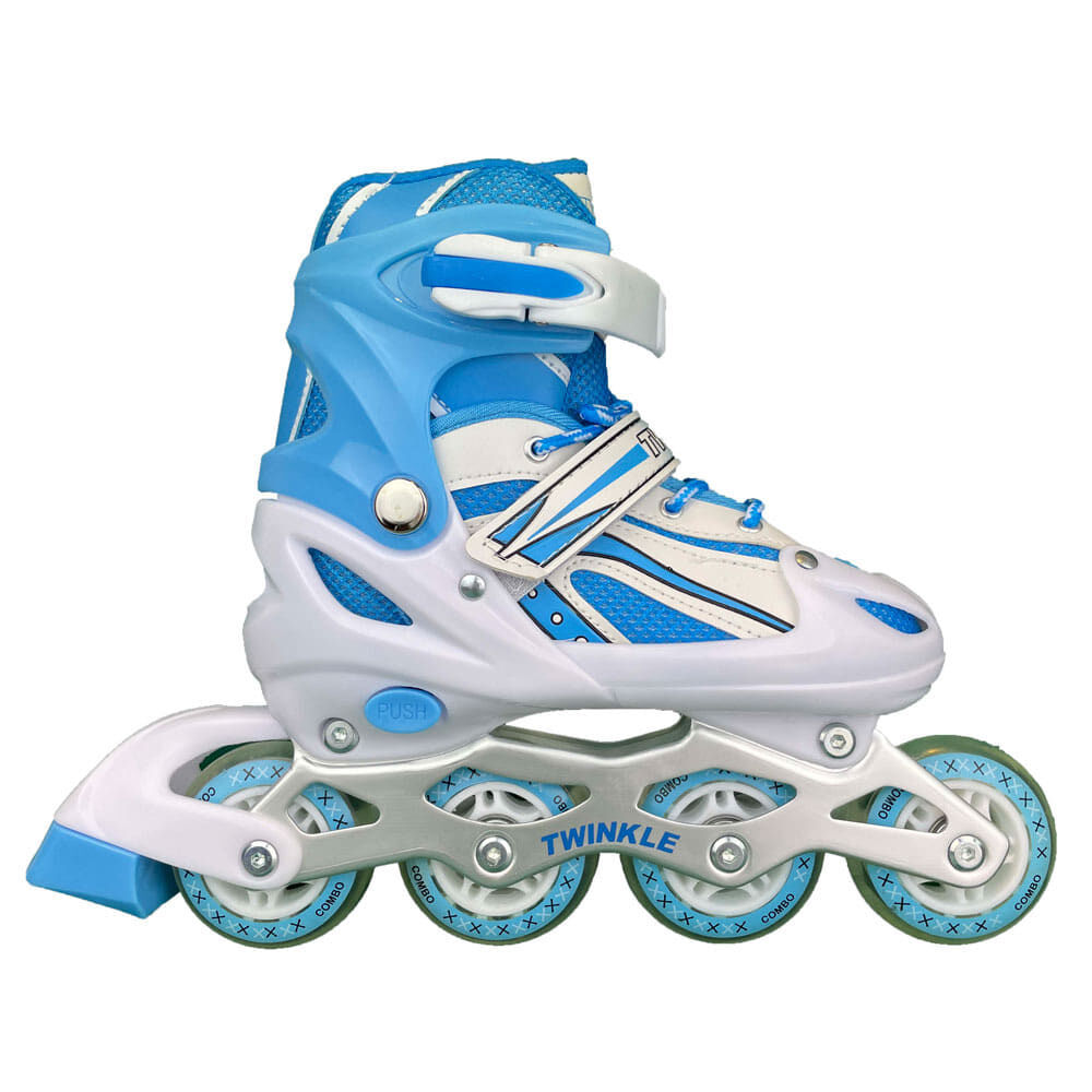 インラインスケート トゥインクル ブルーL（21～23cm） トイザらス限定