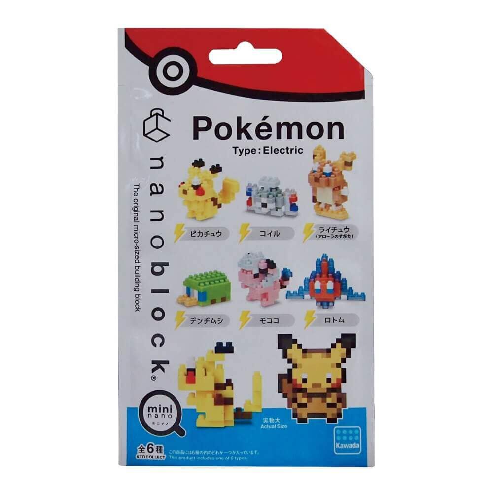 nanoblock ナノブロック ミニナノ ポケモンでんきタイプ【種類ランダム