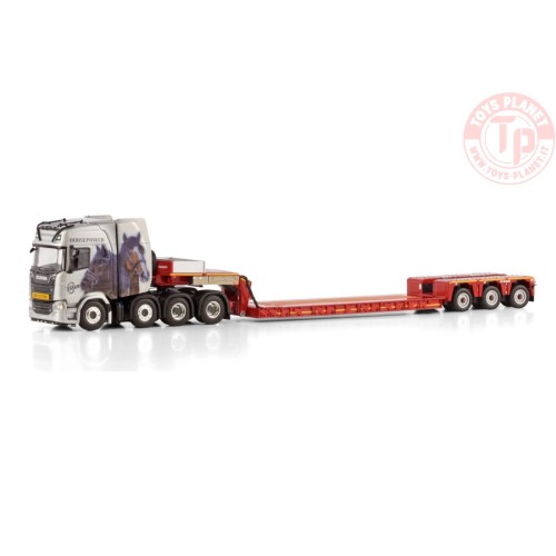 WSI 01-4570 SCANIA R HIGHLINE CR20H 8X4 EURO PX LOW LOADER - 3 AXLE