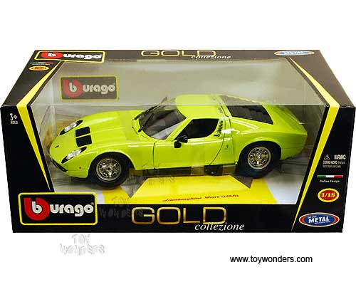 BBurago Gold - Lamborghini Miura Hard Top (1968, 1/18 scale