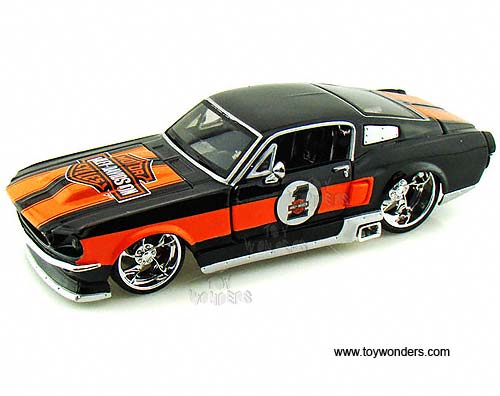 1967 Ford Mustang GT Hard Top Harley-Davidson #1 32168BK 1/24
