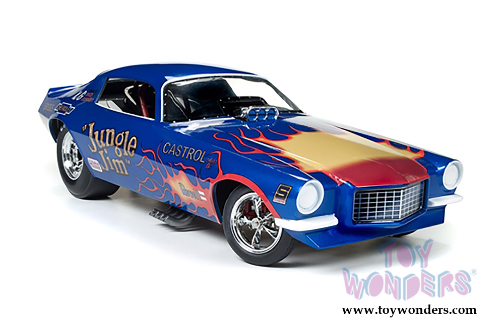 1972 Jungle Jimchevy Camaro NHRA Funny Car by Auto World Legends 1