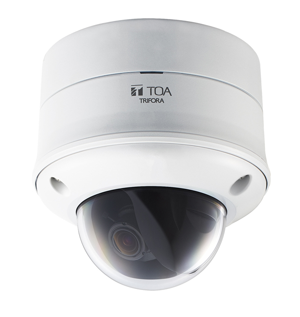 商品データダウンロード:屋外ドームフルHDネットワークカメラ (N