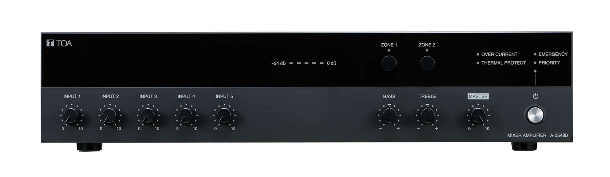 PAアンプ 480W 2局 (A-3648D) | TOA株式会社