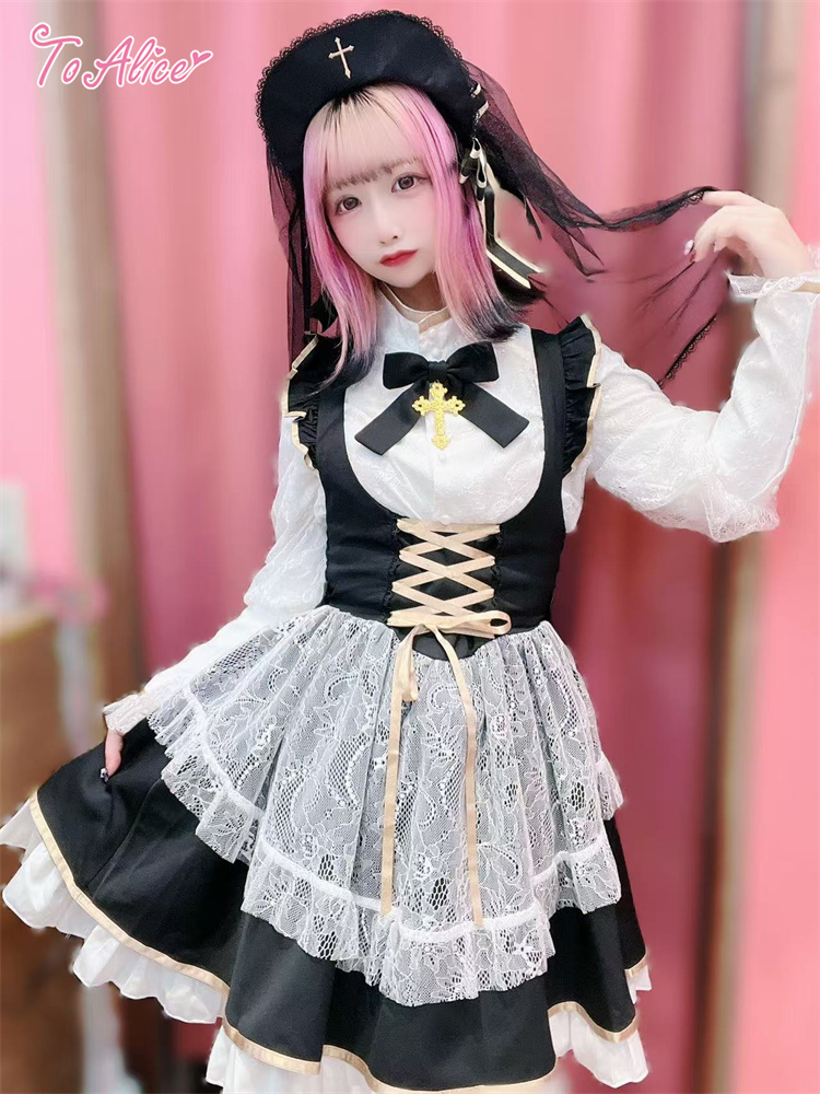 To Alice】S1562チャーム付きクロスカチューシャ 【50％OFF】 - To Alice