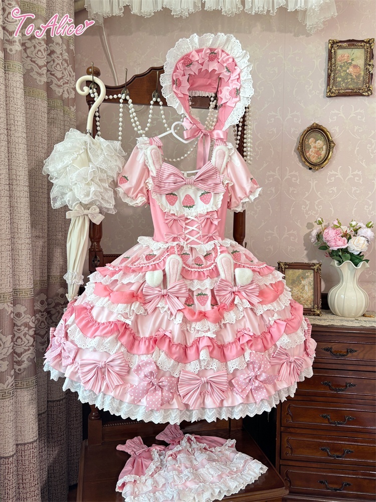 ToAlice】L1693 Lovery Strawberry Series Fullset - To Alice