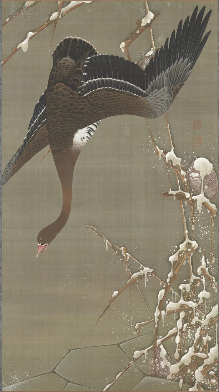 26_芦雁図 - 皇居三の丸尚蔵館収蔵作品・東京文化財研究所光学調査