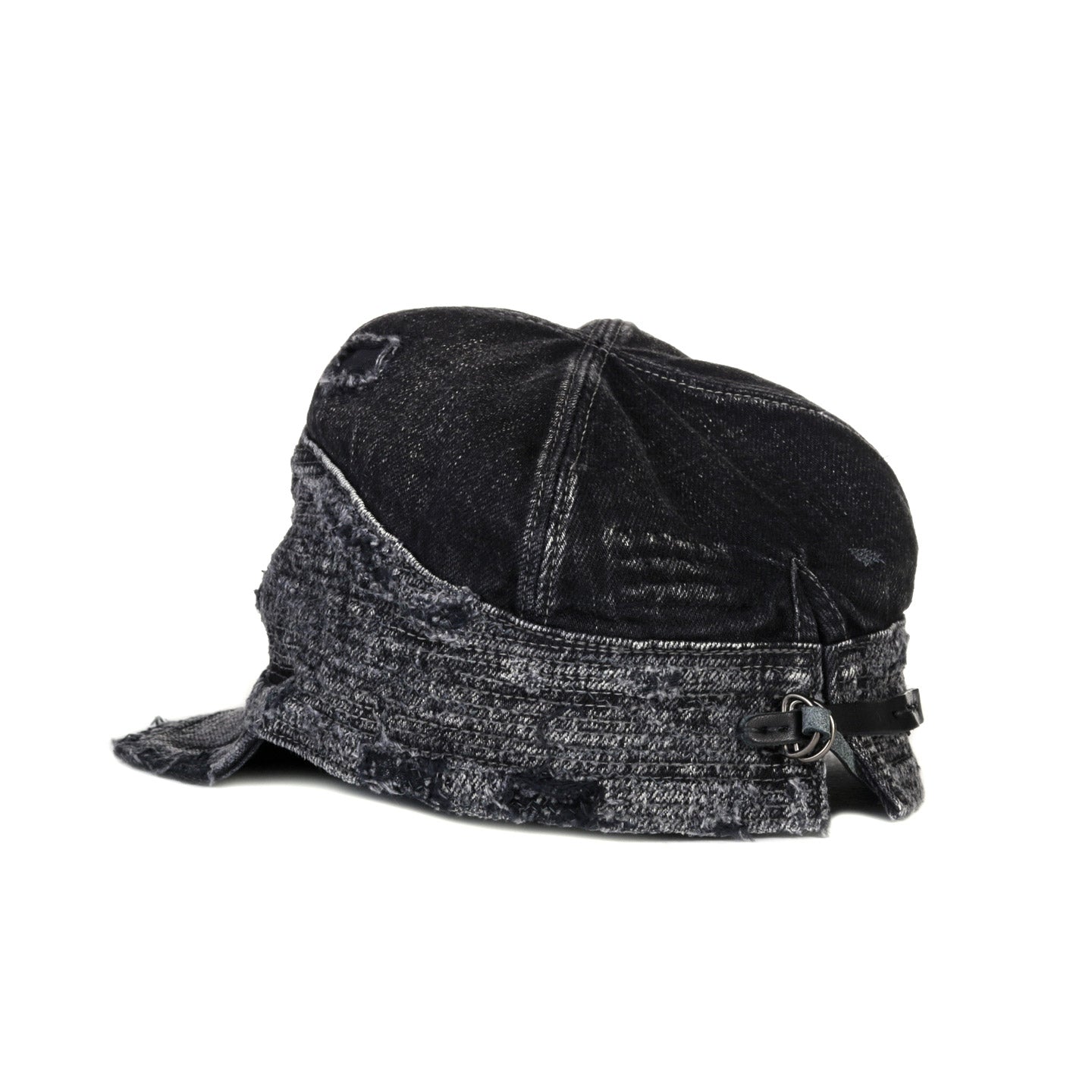 KAPITAL 11.5OZ DENIM THE OLD MAN AND THE SEA CAP CRASH REMAKE